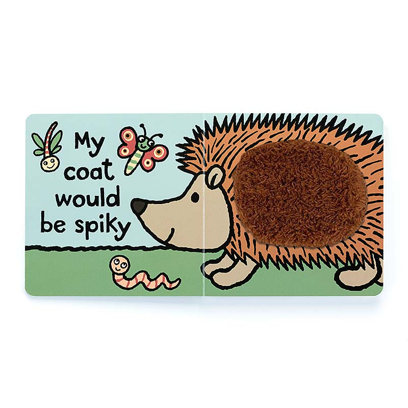 Jellycat If I Were A Hedgehog Board Book | Plushpaws