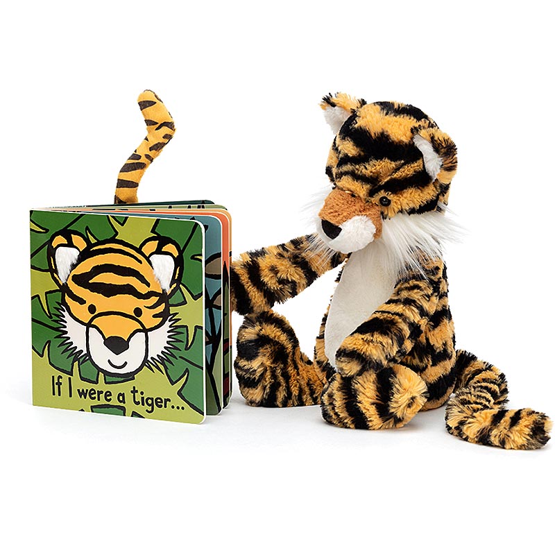 Little Jellycat If I Were A Tiger Board Book | Plushpaws