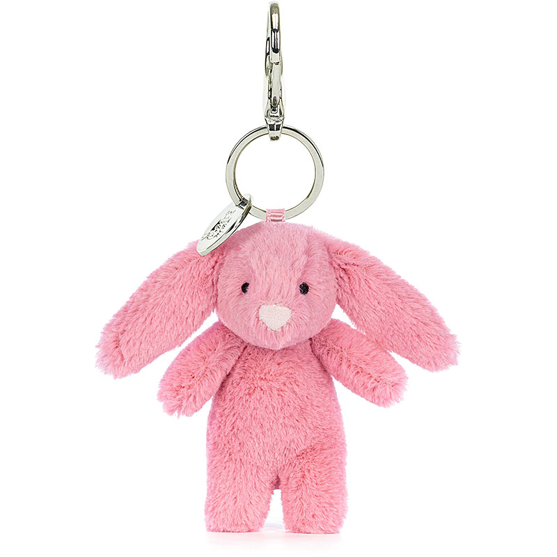 Bashful Pink Bunny Bag Charm