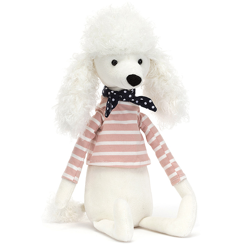Jellycat Beatnik Buddy Poodle plushpaws