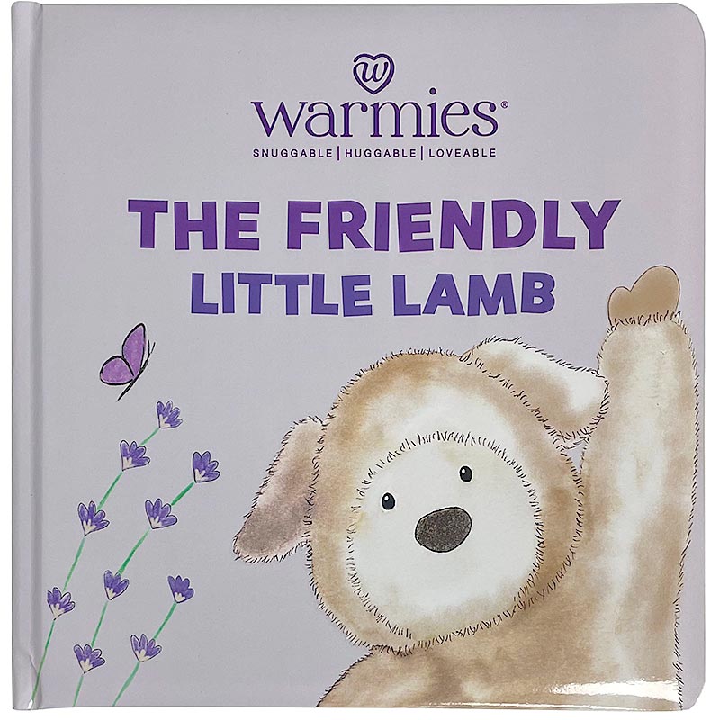 Warmies The Friendly Little Lamb Book plushpaws.co.uk