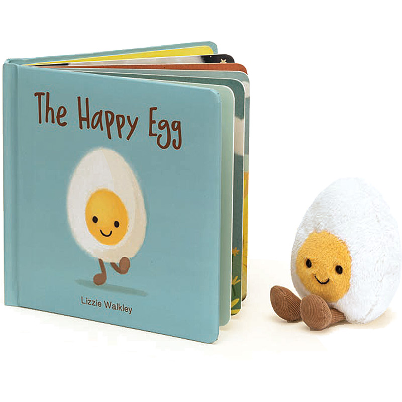 Jellycat The Happy Egg Book Plushpaws.co.uk
