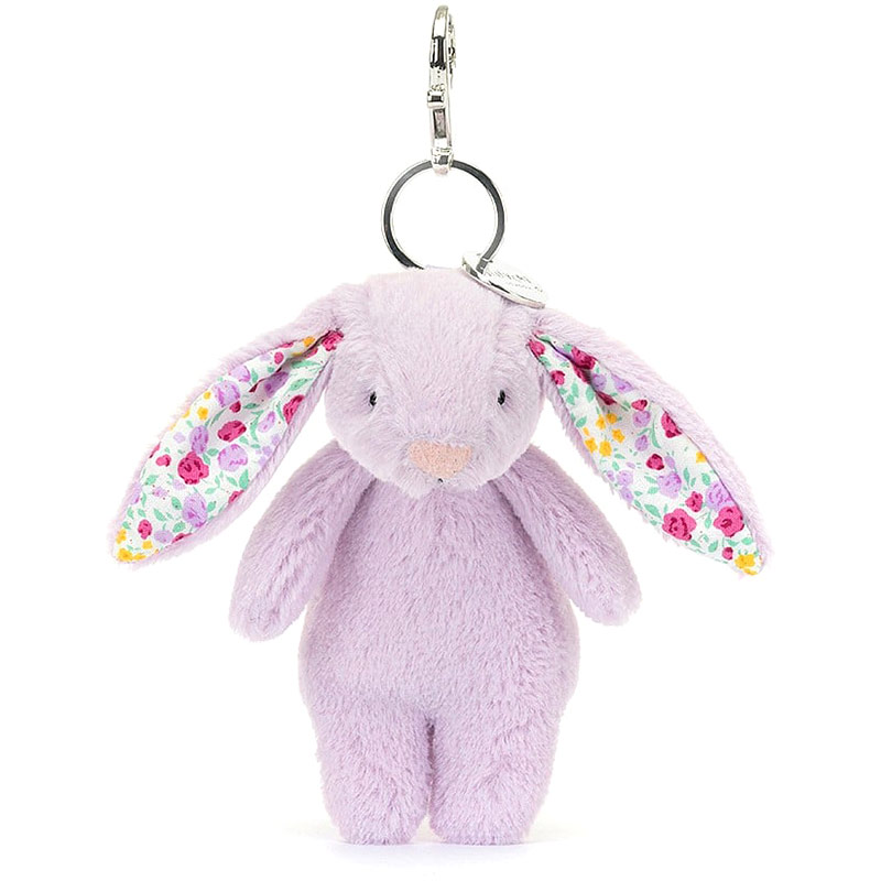 Jellycat Blossom Jasmine Bunny Bag Charm Keyring | plushpaws.co.uk