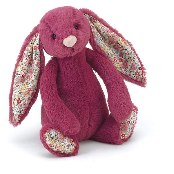Jellycat Blossom Rose Bunny | plushpaws.co.uk