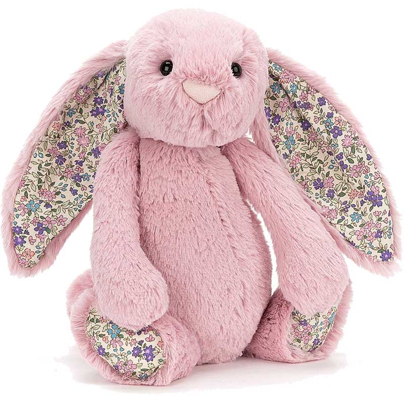 Jellycat Blossom Tulip Pink Bunny plushpaws.co.uk