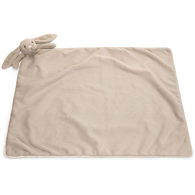 Baby Jellycat Bashful Beige Bunny Blankie | plushpaws.co.uk