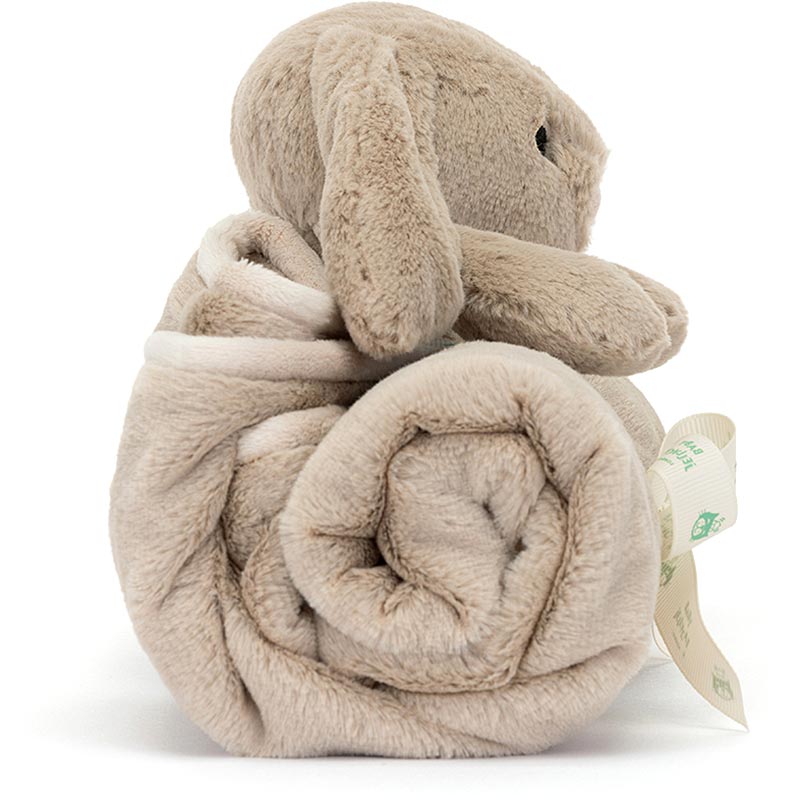 Baby Jellycat Bashful Beige Bunny Blankie | plushpaws.co.uk
