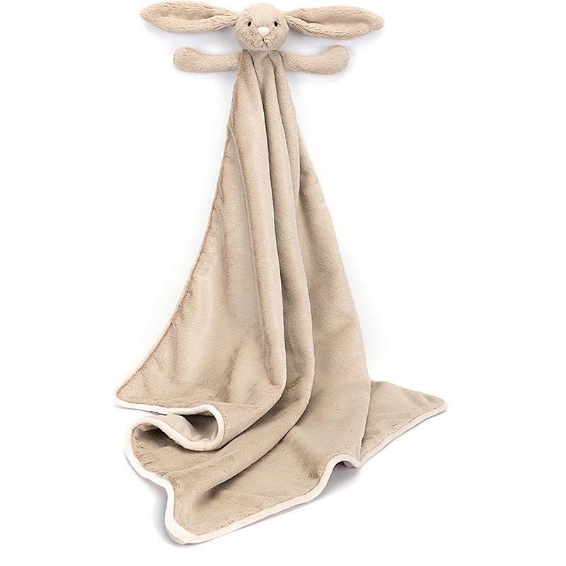 Baby Jellycat Bashful Beige Bunny Blankie | plushpaws.co.uk