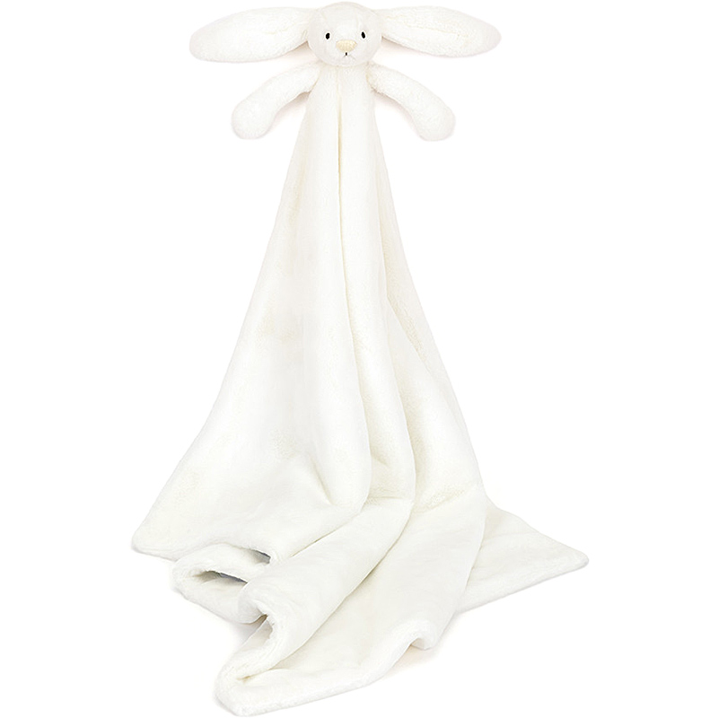Baby Jellycat Bashful Luxe Luna Bunny Blankie | plushpaws.co.uk