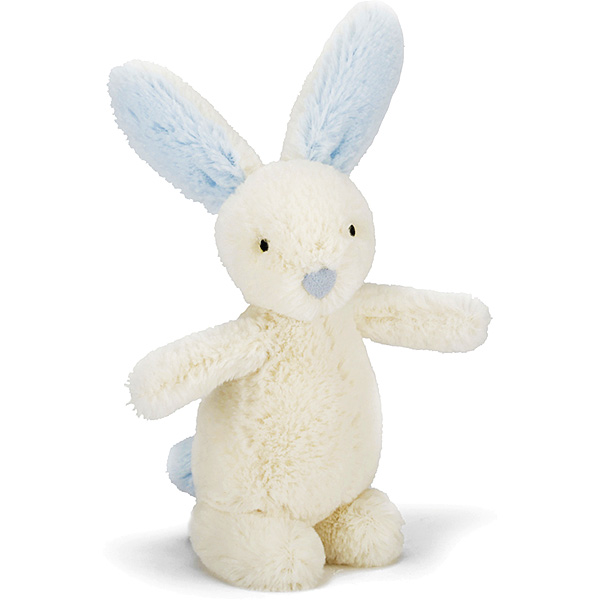 Bobtail Blue Bunny Rattle