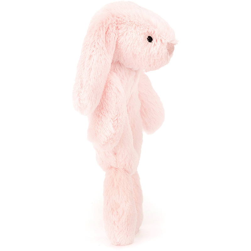 Baby Jellycat Bashful Pink Bunny Ring Rattle | Plushpaws