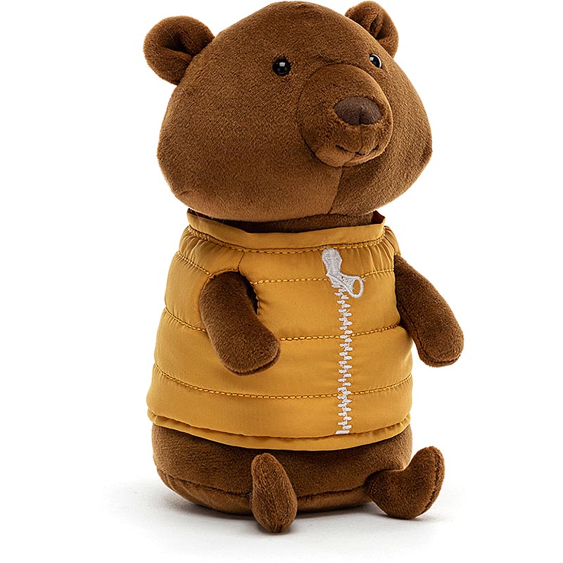Squishmallows Kellytoy Plush - Greta The Grizzly Bear, 5" Mini Wilderness Animal, NEW With Tags (NWT)