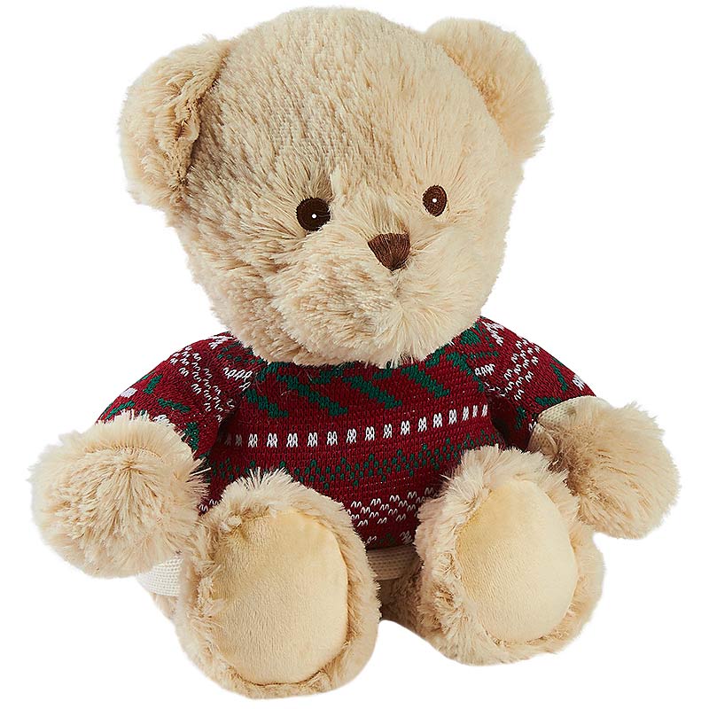 Cozy Christmas Jumper Bear