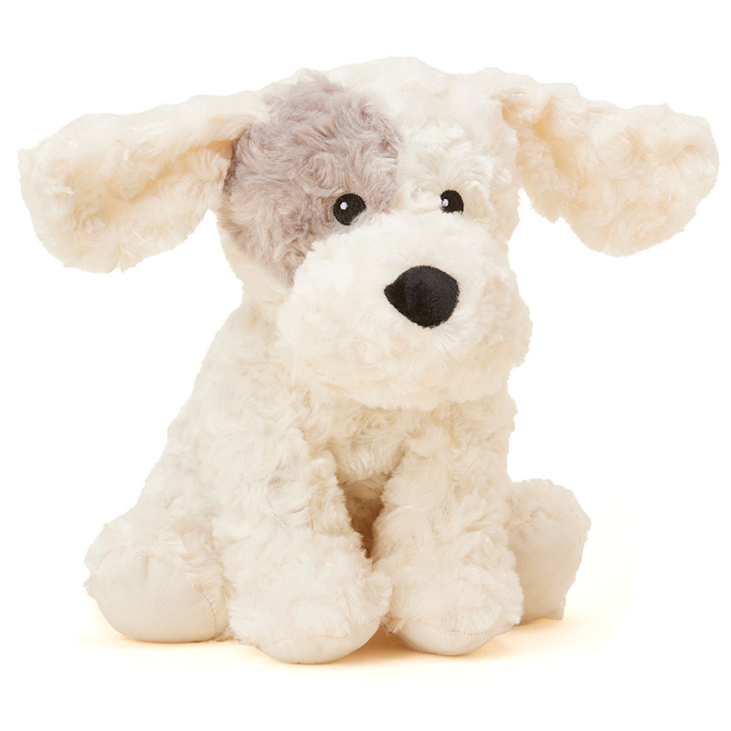 Warmies Microwavable Curly Patch Dog