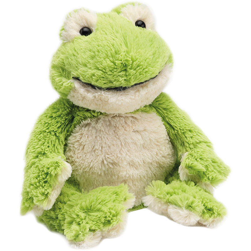 Warmies Cozy Plush Microwavable Frog