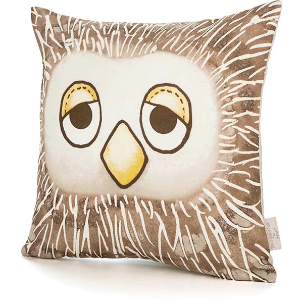 Don't Give a Hoot Owl Cushion