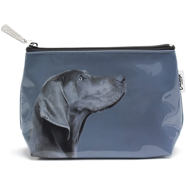 Dog on Grey Small Bag