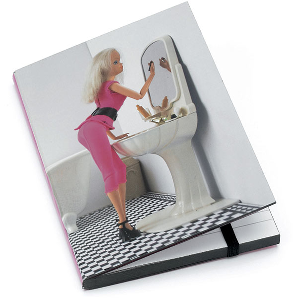 Doll in Bathroom A6 Notebook