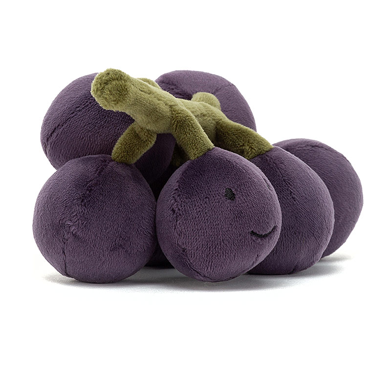 Jellycat Fabulous Fruit Grapes plushpaws.co.uk