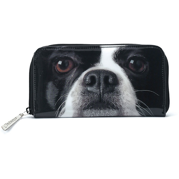 Catseye French Bulldog Zip Wallet | Plushpaws.co.uk