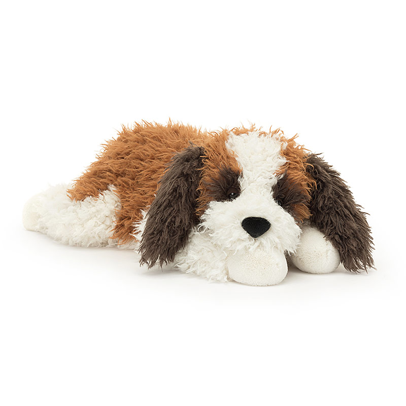  Floofie St Bernard ぬいぐるみ 廃盤 絶版 Jellycat Floofie St. Bernard Dog | Plushpaws
