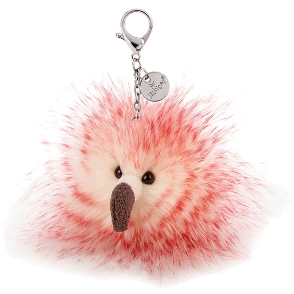 Flaunt your Feathers Flamingo Bag Charm