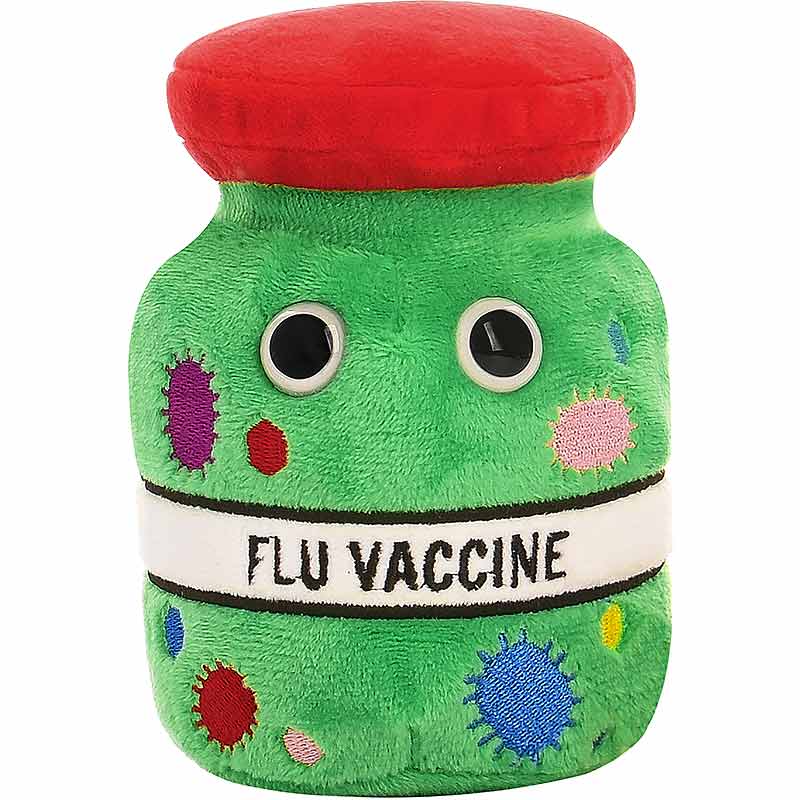 Giant Microbes Flu Vaccine (Influenza Virus) | plushpaws.co.uk