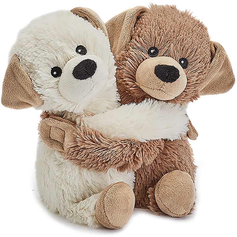 Warmies Cozy Plush Microwavable Warm Hugs Puppies plushpaws.co.uk