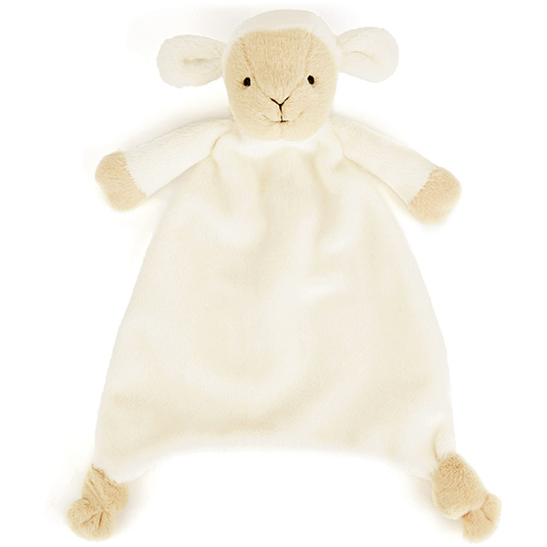 Little Jellycat Hushbie Lamb Soother Plushpaws.co.uk