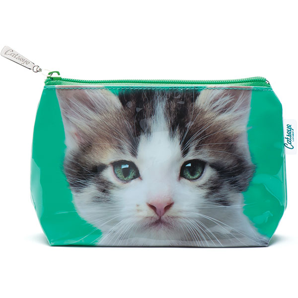 Kitten on Green Small Bag
