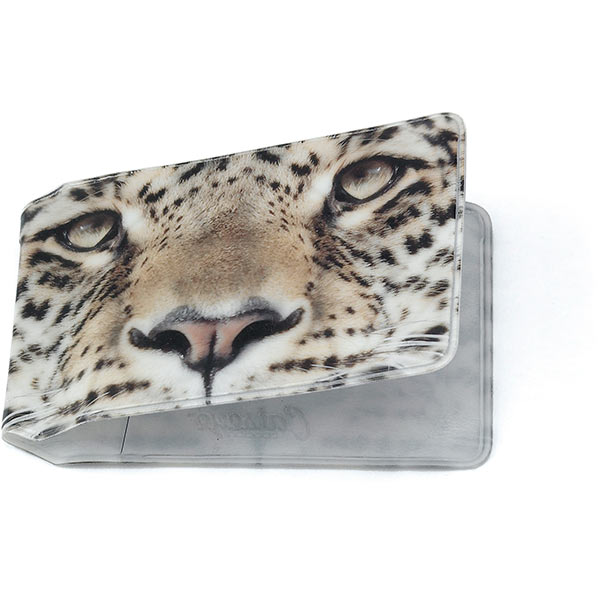 Leopard Travel Card Holder