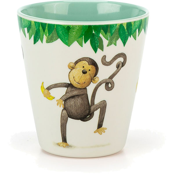 Mattie Monkey Melamine Cup