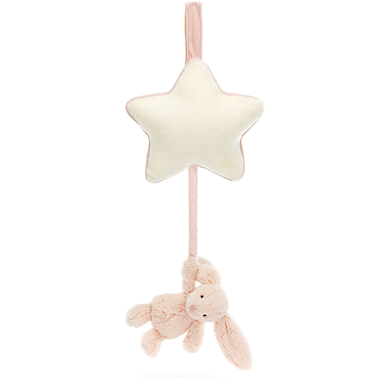 Bash Grey Bunny Musical Pull