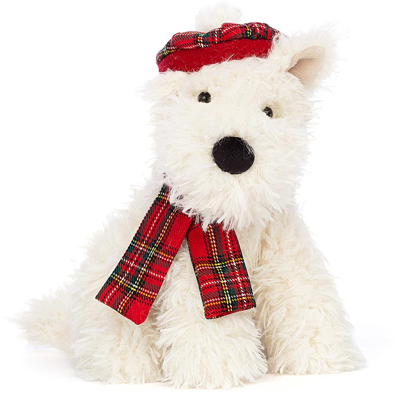 Jellycat Winter Warmer Munro Scottie Dog | Plushpaws