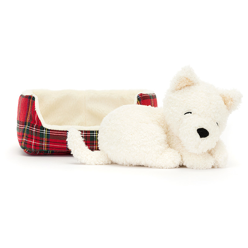 Jellycat Napping Nipper Westie Dog | Plushpaws