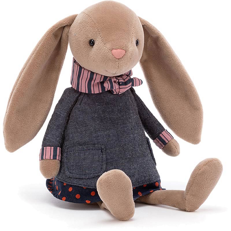 Jellycat Raspberry Rabbit Jellycat Riverside Rambler Rabbit | Plushpaws