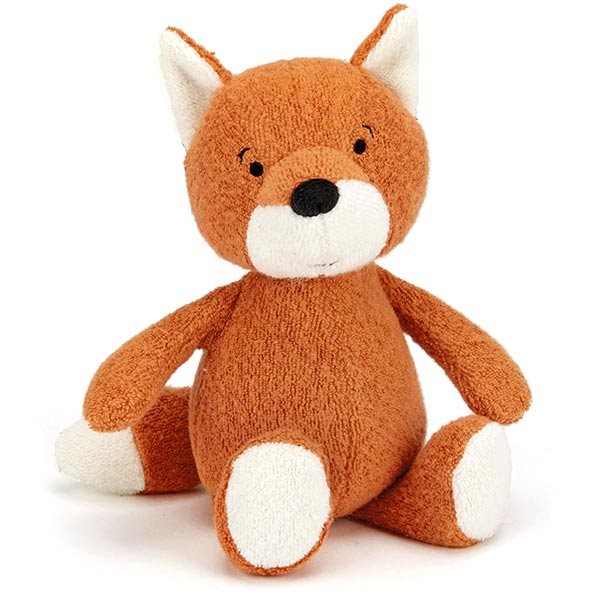 Jellycat Riverside Fox Rattle Little Jellycat Rumpus Fox Rattle | Plushpaws