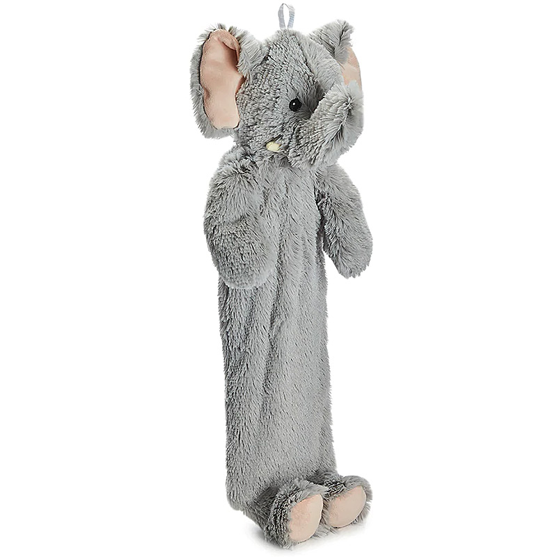 Cozy Elephant Long Hot Water Bottle