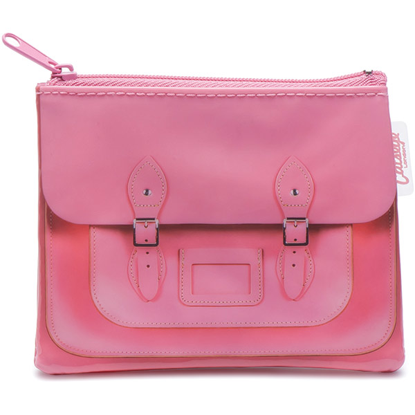 Pink Satchel Coin Purse