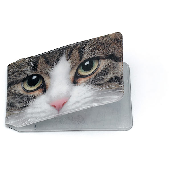 Tabby Cat Travel Card Holder