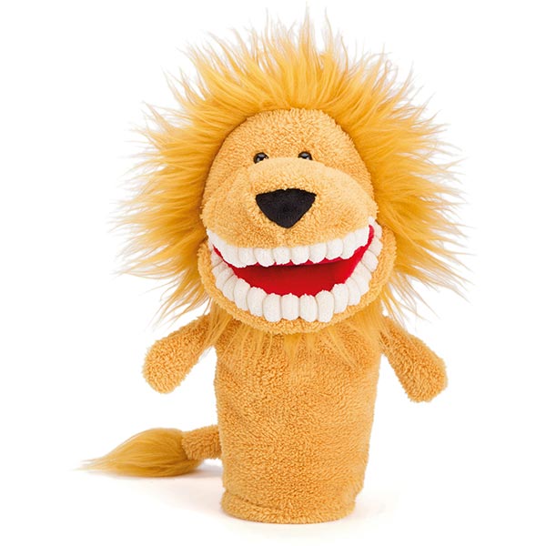 Toothy Lion Hand Puppet