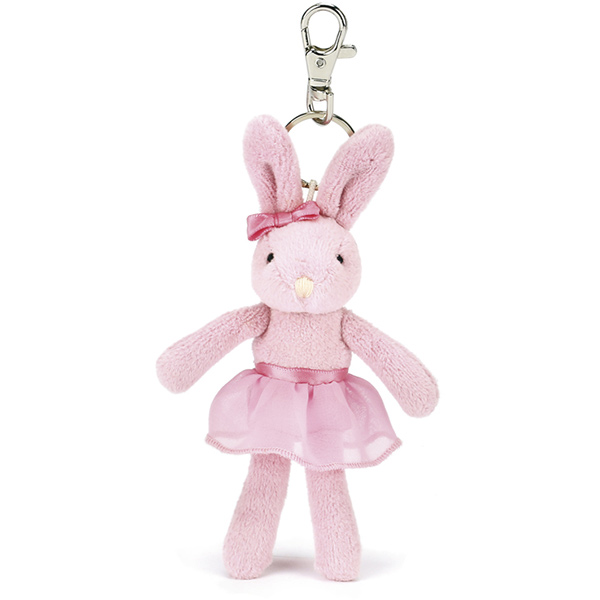 Tutu Lulu Pink Bunny Keyring