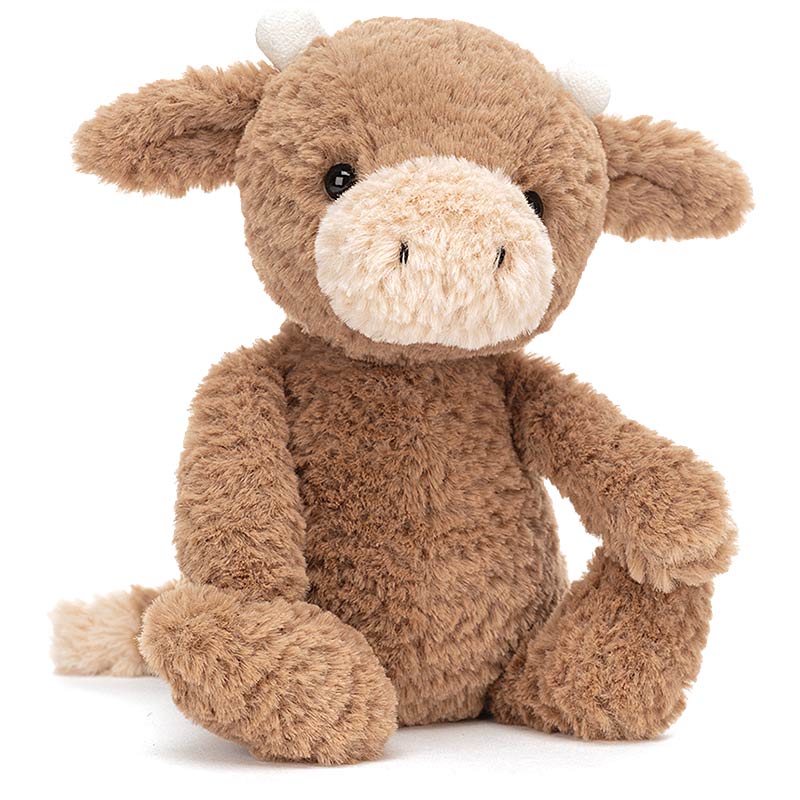 ジェリーキャット Tumbletuft Cow（子牛）廃盤・入手困難 Jellycat Tumbletuft Cow | Plushpaws