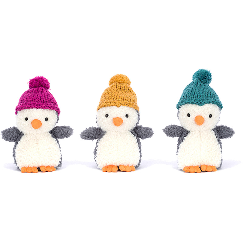 Jellycat Wee Mustard Penguin plushpaws.co.uk