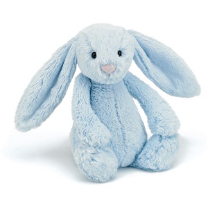 Bashful Blue Bunny