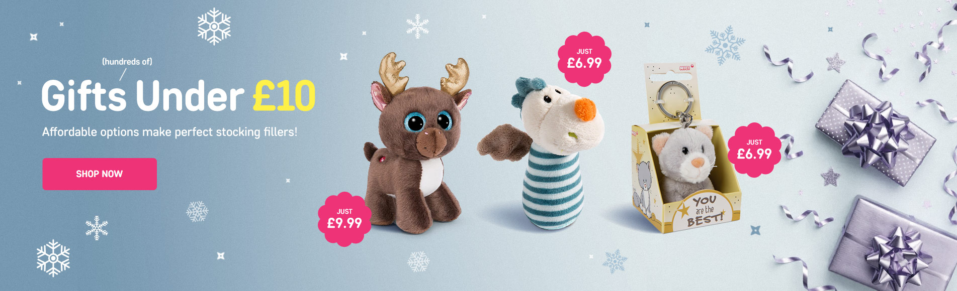 Stocking Fillers for under 10 each!